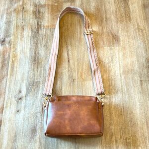Vegan Leather Crossbody Bag